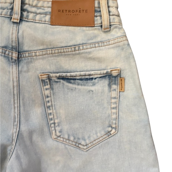 Retrofête Lorena Wide Leg Jean Light Blue Size 23/Waist 26.5